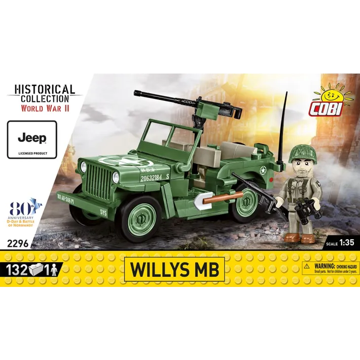 [COBI-2296] Willys MB 132 Pièces (COBI-2296)