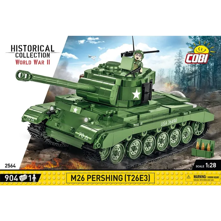 M26 Pershing-T26E3 904 Pièces (COBI-2564)