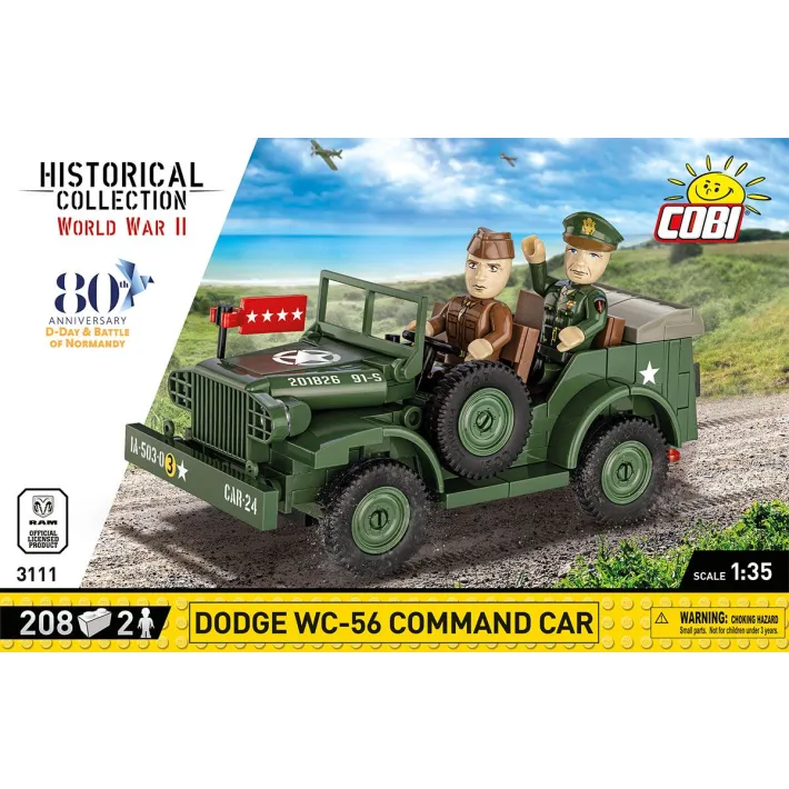 [COBI-3111] Dodge WC-56 Command Car 202 Pièces (COBI-3111)