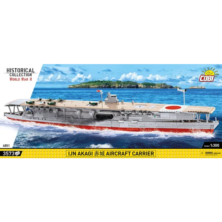 [COBI-4851] Porte-avions AKAGI 3510 Pièces (COBI-4851)