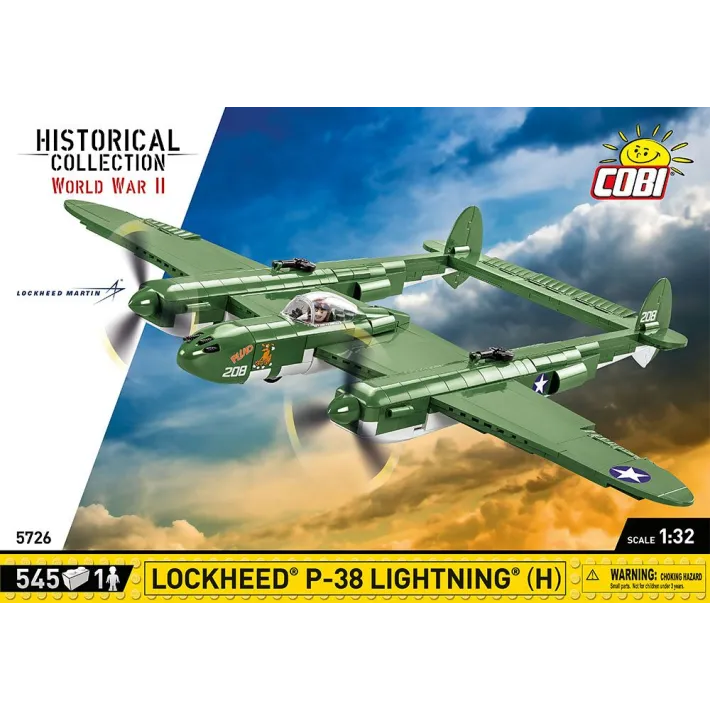 [COBI-5726] LOCKHEED P-38 (H) LIGHTNING 545 Pièces (COBI-5726)