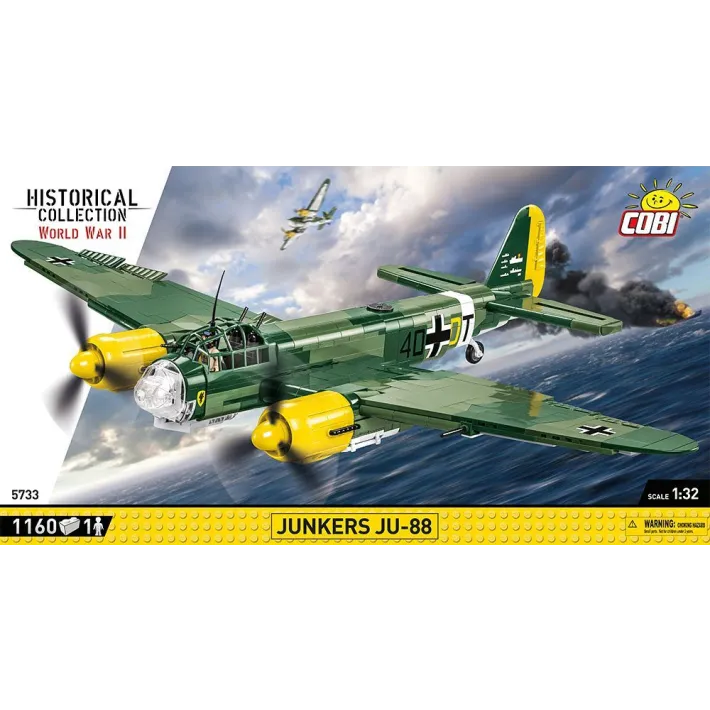 [COBI-5733] Junkers JU-88e 1160 Pièces (COBI-5733)