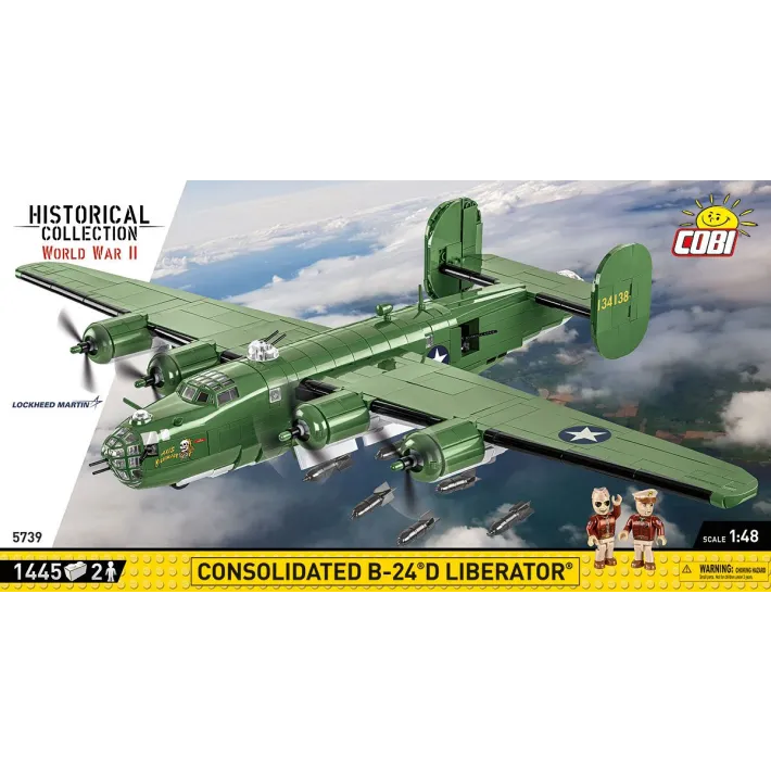 [COBI-5739] CONSOLIDATED B-24D LIBERATOR 1413 Pièces (COBI-5739)