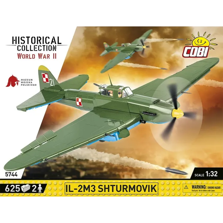[COBI-5744] Ilyushin IL-2m3 Shturmovik 624 Pièces (COBI-5744)