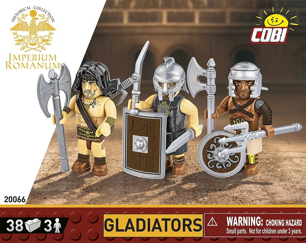 Gladiateurs 3 pièces (COBI-20066)