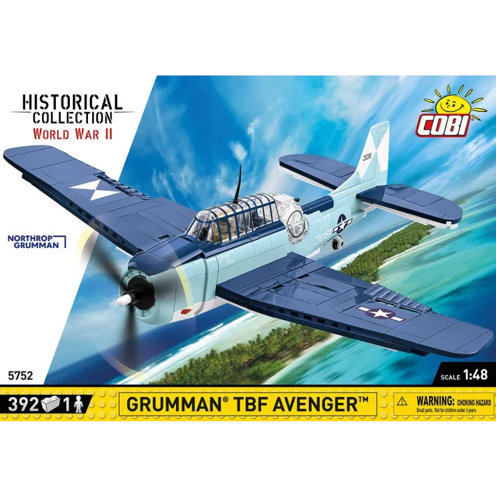 GRUMMAN TBF AVENGER 388 Pièces (COBI-5752)