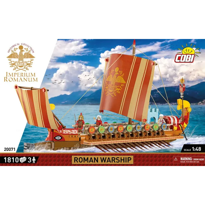[COBI-20071] Bateau de guerre Romain 1810 Pièces (COBI-20071)