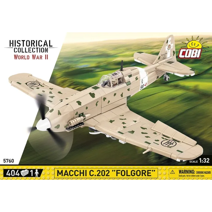 [COBI-5760] MACCHII C.202 FOLGORE 404 Pièces (COBI-5760)