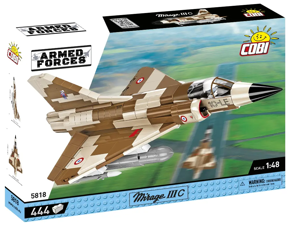 [COBI-5818] MIRAGE IIIC 444 Pièces (COBI-5818)