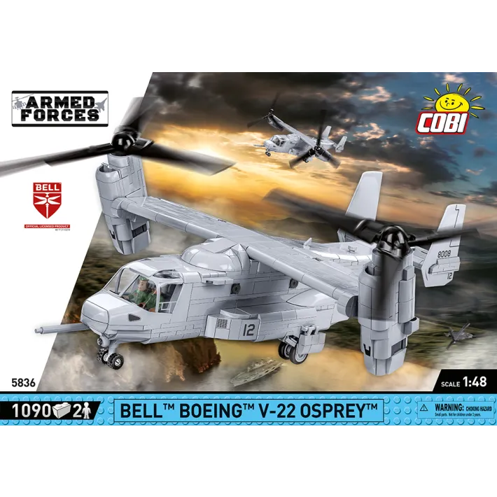 [COBI-5836] BELL BOEING V-22 OSPREY 1086 Pièces (COBI-5836)