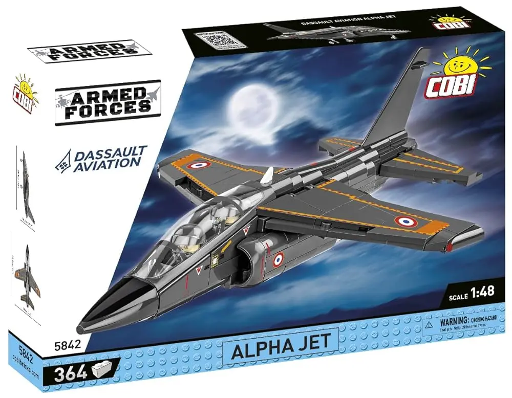 [COBI-5842] ALPHA JET FRENCH AIR FORCE 364 Pièces (COBI-5842)