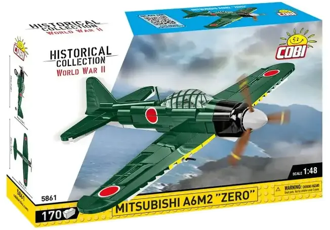 [COBI-5861] Mitsubishi A6M2 "Zero-Sen" 166 Pièces (COBI-5861)
