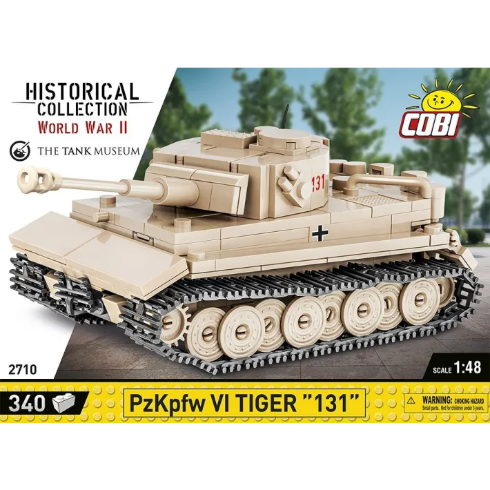[COBI-2710] PzKpfw VI TIGER ”131” 340 Pièces (COBI-2710)
